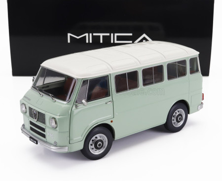 Alfa Romeo F12 Minibus 1 Serie 1967 Green Ivory - Mitica 1:18 Pre-order